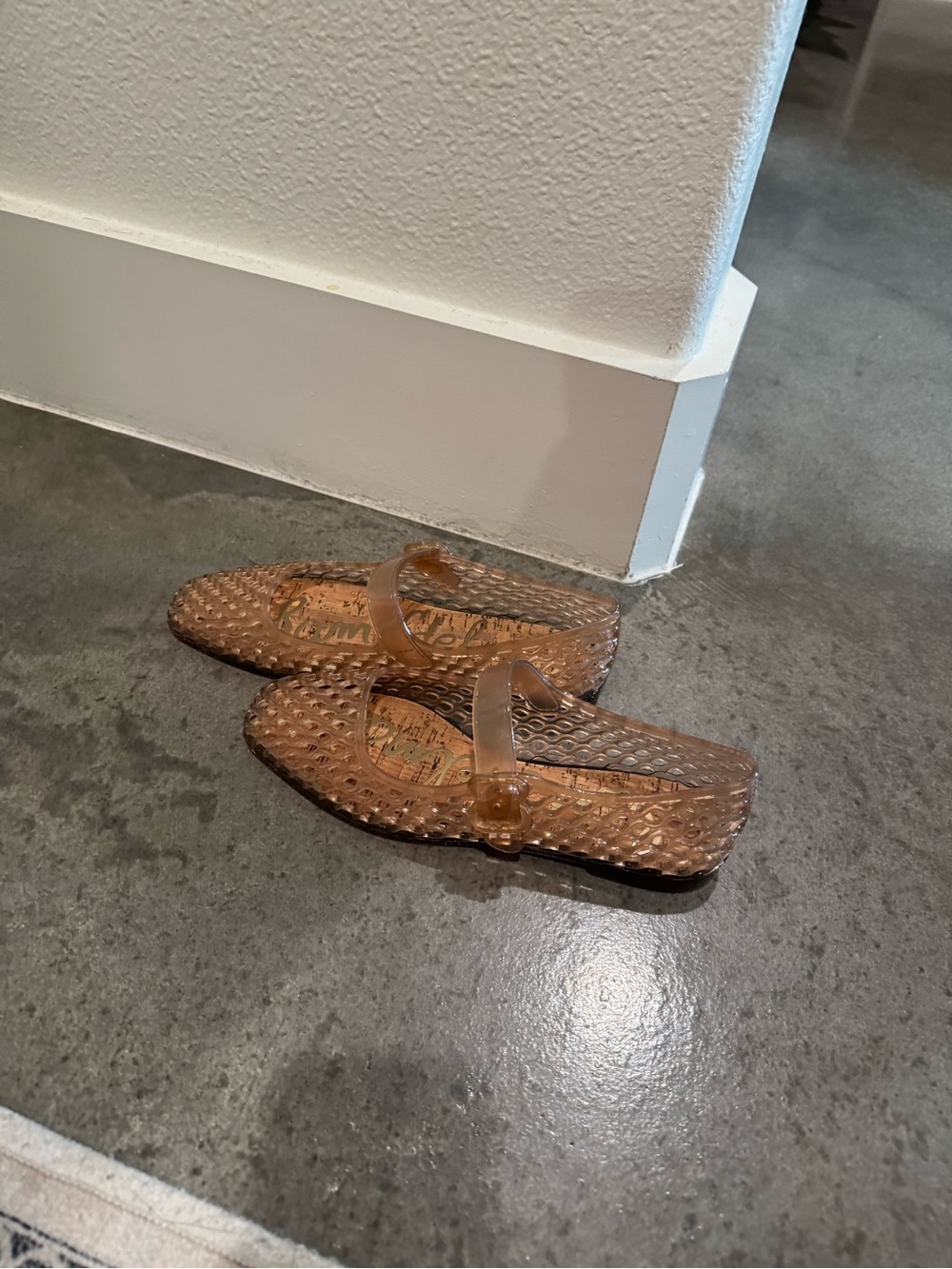 Sam Edelman Mary Jane Jelly Flats - Picture 2 of 5